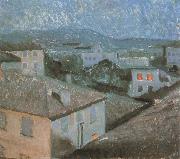 Edvard Munch Moonlitht of Venics painting